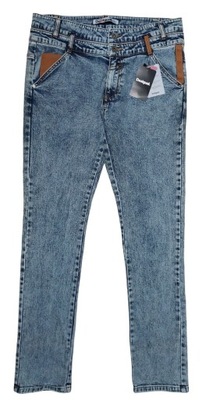 Bawełniane spodnie jeansowe DESIGUAL, R. 34