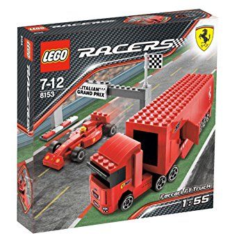 Klocki LEGO Racers 8153 - Ferrari F1 Truck