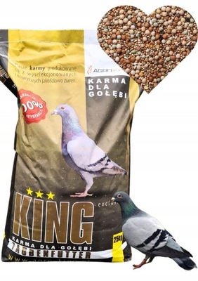 Karma dla gołębi Agro King Bez Kukurydzy BK 25kg