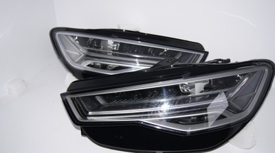 AUDI A6 C7 РЕСТАЙЛ FULL LED (СВЕТОДИОД ) MATRIX ФАРА ЛЕВАЯ L+P