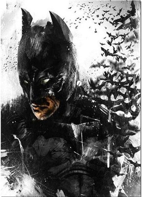 Diamentowy obraz Batmana