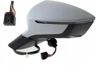 Дзеркало зовнішнє ліва seat ateca kh7, 07.16-08.20 фото №1