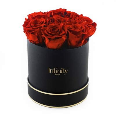Pudełko róże wieczne prezent flowerbox Dzień Matki