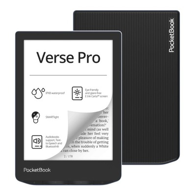 PREZENT NA KOMUNIĘ Czytnik e-book PocketBook Verse Pro Azure 16GB 6" czarny