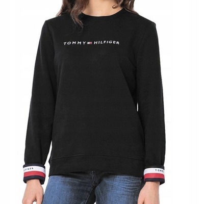 Tommy Hilfiger bluza klasyczna r. S CZARNA