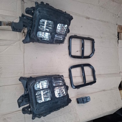 Mitsubishi asx 2019- протитуманні фари протитуманна фара led drl лівий + правий демонтаж рамки фото №1