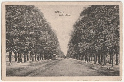 GDAŃSK. DANZIG -Große Allee