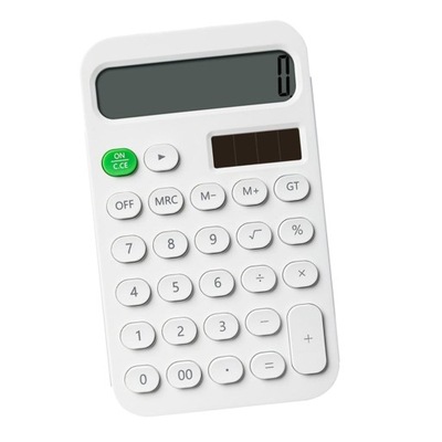 Kalkulator cyfrowy, kalkulator biurkowy, 12 białyc