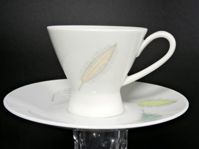 Filiżanka espresso Rosenthal Form 2000 liść 1960