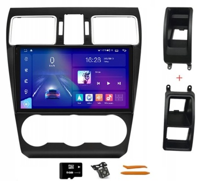 RADIO ANDROID NAVEGACIÓN XQ430S QLED CARPLAY LTE SUBARU FORESTER 4 IV 15-18  