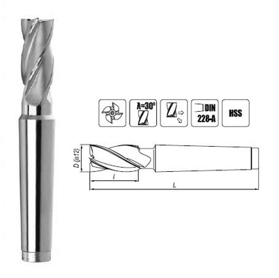 FENES Frez NFPC 24mm MK3 Z-6 DIN 845-BKN HSS