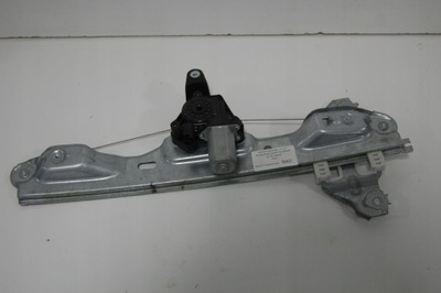 Nissan qashqai j11 lift підйомник скло правий задня фото №1