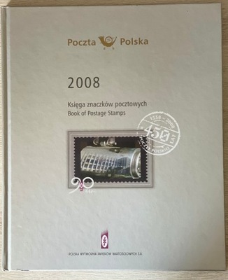 Księga znaczków pocztowych 2008 - nowa, pełna.