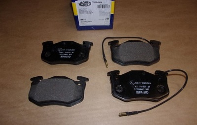 Гальмівні колодки ham.c saxo, p106,r clio перед mag 363700206064 фото №1