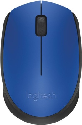 Mysz bezprzewodowa Logitech M171 czarno-niebieska