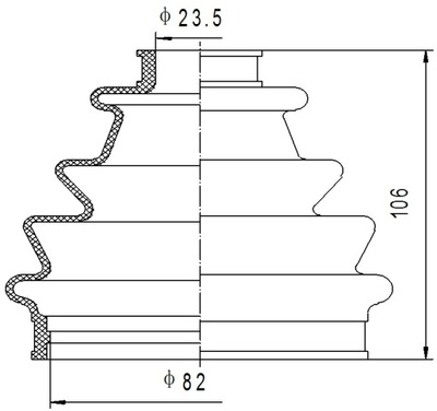 PROTECCIÓN SEMIEJES FORD FUSION 1.4 2002-  