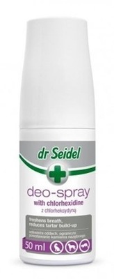 DR SEIDEL DEO-SPRAY 50ML Preparat służący do odświeżania oddechu oraz pielę