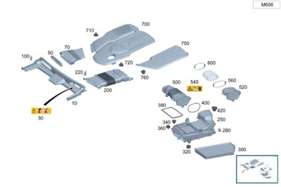 Фильтр воздуха mercedes s 223 фото №1