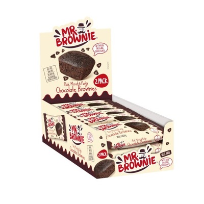 MR Brownie Ciasteczka z Belgijską czekoladą 50g