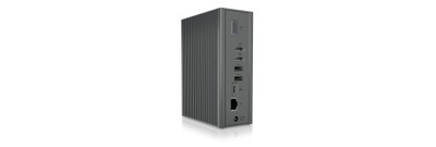 ICY BOX IB-DK2262AC Przewodowa USB 3.2 Gen 1 (3.1 Gen 1) Type-C Antracyt