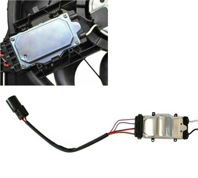 Модуль вентилятора mercedes klasa a b w169 w245 фото №1