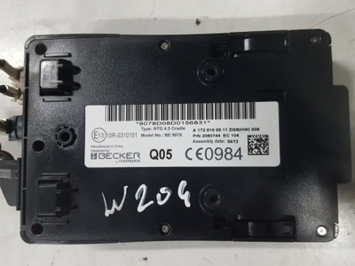 Mercedes c klasa w204 lift модуль навігації фото №1