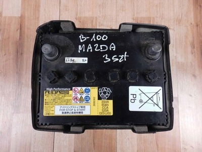 Mazda 3 cx3 cx5 ii акумулятор запуск стоп 65ah 520a фото №1