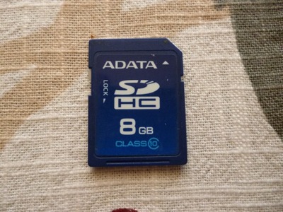 Karta pamięci SDHC Adata 8 GB klasa 10