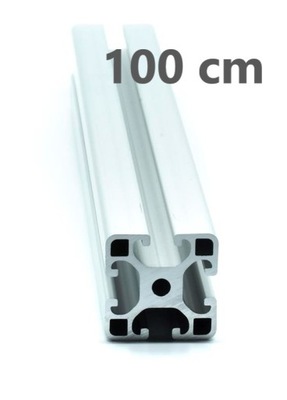 TORRIN Aluminiowy Profil konstrukcyjny ANODOWANY 40x40mm rowek 8 4040 100cm
