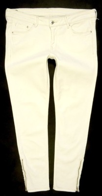 H&M spodnie jeansy rurki SKINNY 42