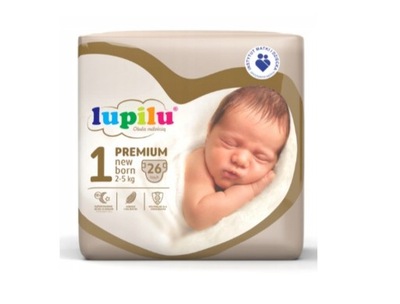 Pieluszki Lupilu Premium Rozmiar 1 26 szt.