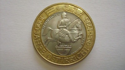 Moneta 50 szylingów Austria 1996 stan 1