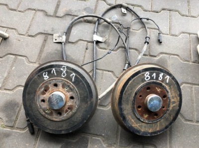 Opel adam 2013- поворотний кулак барабан задня ліва права фото №1