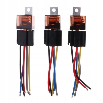 3 AUTOMOTIVE ELECTRONIC 12V 80A 5-PINOWY