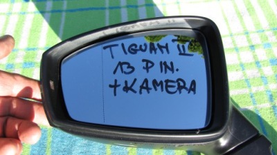 Дзеркало vw tiguan ii 5na камера складний. el.eur. фото №1