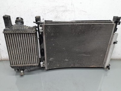 Комплект радиатор renault clio iv 1.5 dci 214107326r 214818009r фото №1