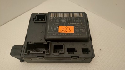 Блок управления модуль дверь замка mercedes-benz оригинальный номер a9069000501 фото №1