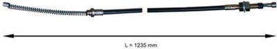 CABLE FRENOS BASTIDOR WIDLOWY TOYOTA 5 6 10-18 IZQUIERDA  