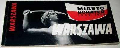 MIASTO BOHATER 1939-1945 WARSZAWA ALBUM Z POCZTÓWKAMI FOT. ADAM KACZKOWSKI