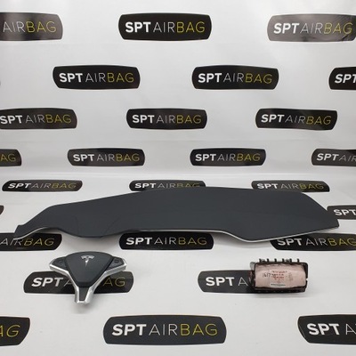 Tesla панель приладів консоль подушки безпеки ремені подушка безпеки фото №1