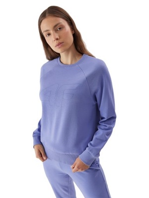 4F Bluza dresowa damska niebieska XL