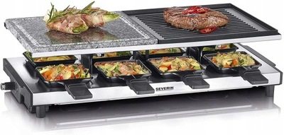 Severin RG 2373 grill raclette 8 os. 1500 W 2E1