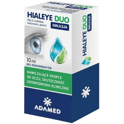 Hialeye Duo Emulsja krople do oczu, 10 ml