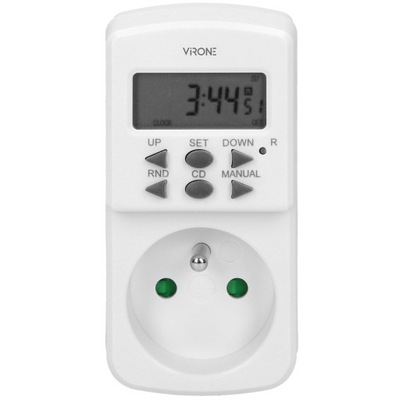 Elektroniczny programator czasowy 1800W 8A DT-2