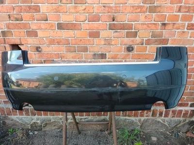 Бампер задняя audi a4 b6 sedan цвет lz9w 2 трубы фото №1