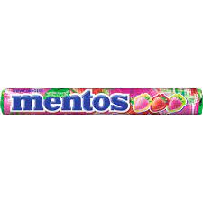 Mentos Cukierki Dropsy Truskawkowe 37,5G