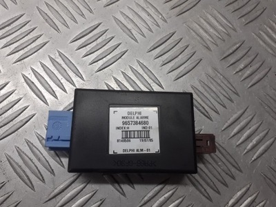 Модуль сигнализация citroen c5 ii 9657384680 фото №1