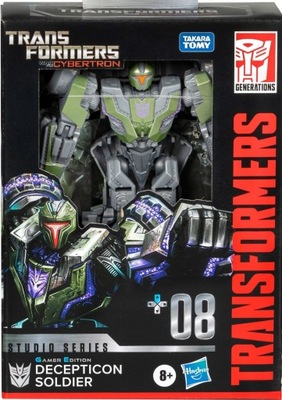 TRANSFORMERS FIGURKA DECEPTICON SOLDIER DELUXE GAME EDITION HASBRO