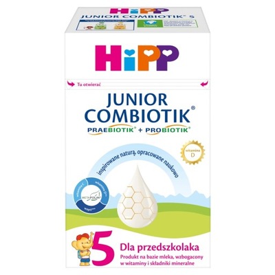 Mleko HiPP 5 COMBIOTIK dla przedszkolaka 550g