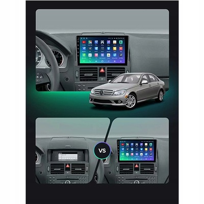 RADIO BT MERCEDES GASOLINA C W204 S204 ANDROID 6/128GB  